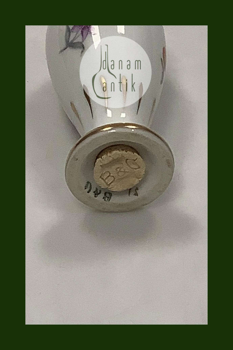 Bing og Grøndahl Saksisk Blomst, Hvid Salt -og Peberbøsse