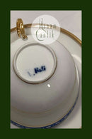 Bing og Grøndahl Antik Thekop med flot Blå kant dekoration