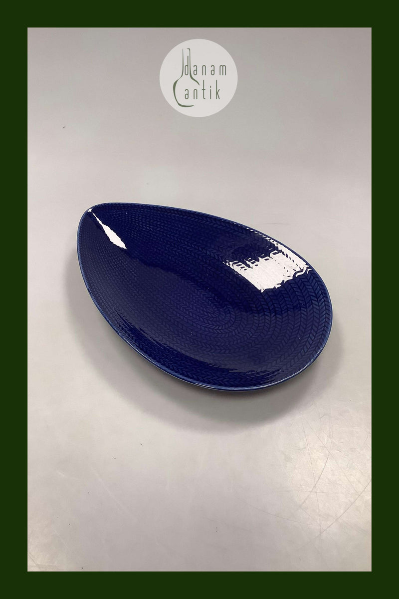 Rørstrand Blå Eld / Blå Ild Serveringsfad