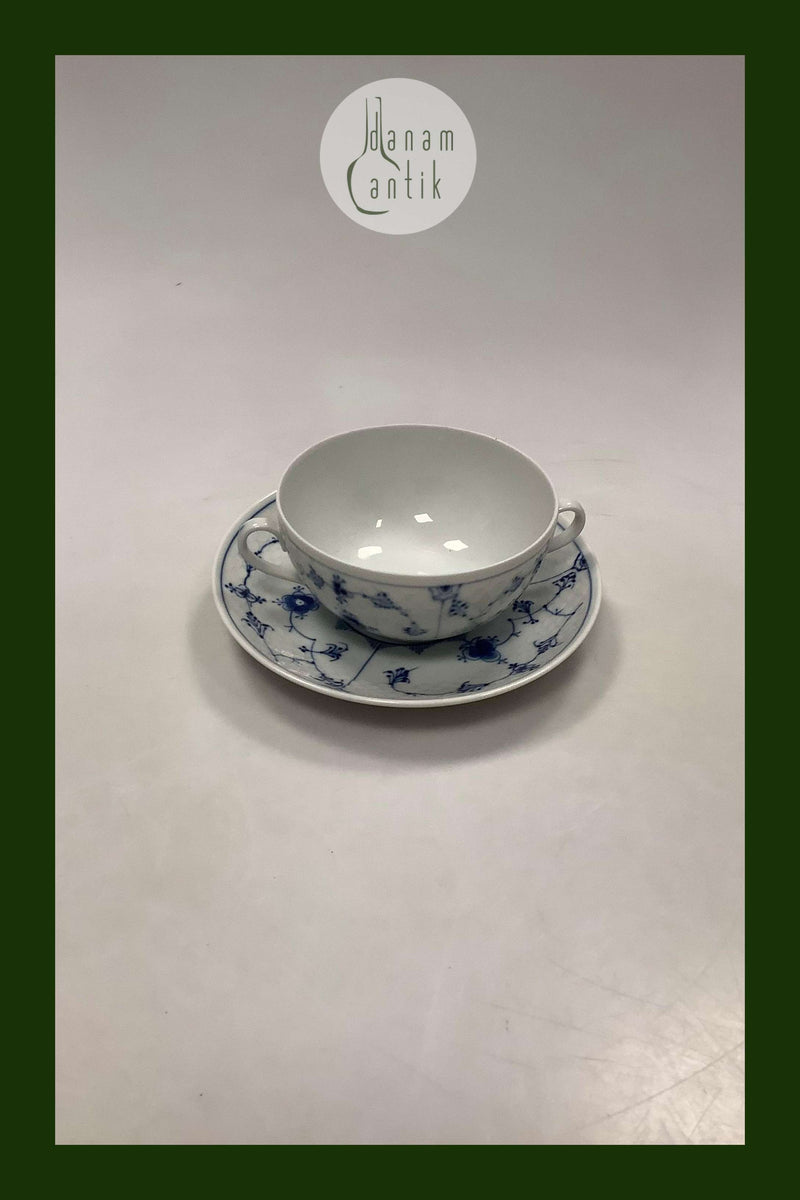 Bing og Grøndahl Musselmalet Bouillonkop uden låg No 247