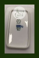 Royal Copenhagen Mørkeblå Firkant Skål med Blomster No. 2835 / 861