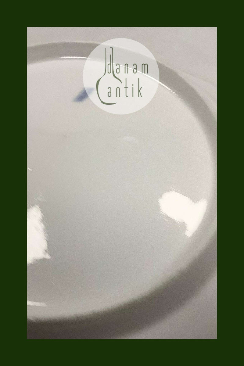 Antique Royal Copenhagen Light Saxon Dinner Plate