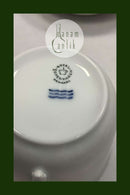 Royal Copenhagen Hvid Bouillon kop med underkop