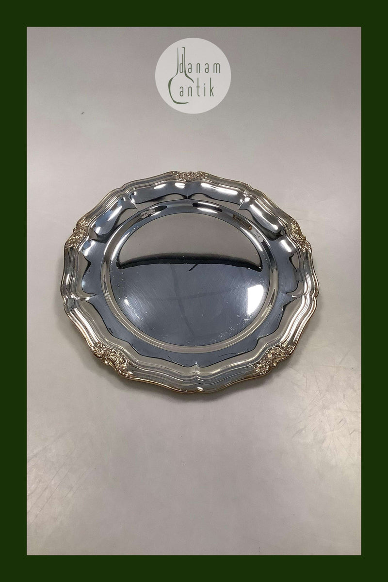 パティントン テーブル・ベル 【SILVER PLATE】 Set of 9 Cohr Silver Plate Atla Denmark EPNS Covered Plates