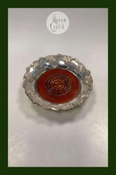 Bottle tray in silver plate English