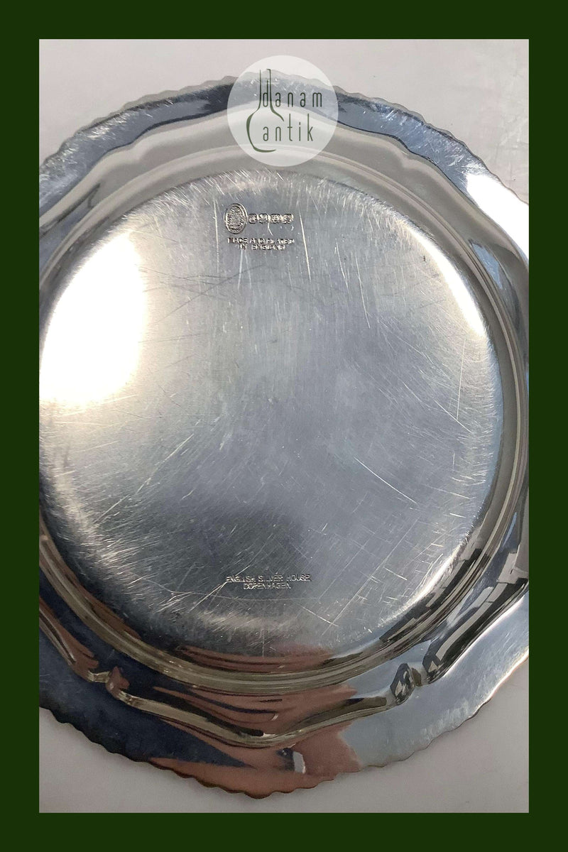 Flaskebakke I sølv Plet fra English Silverhouse Copenhagen