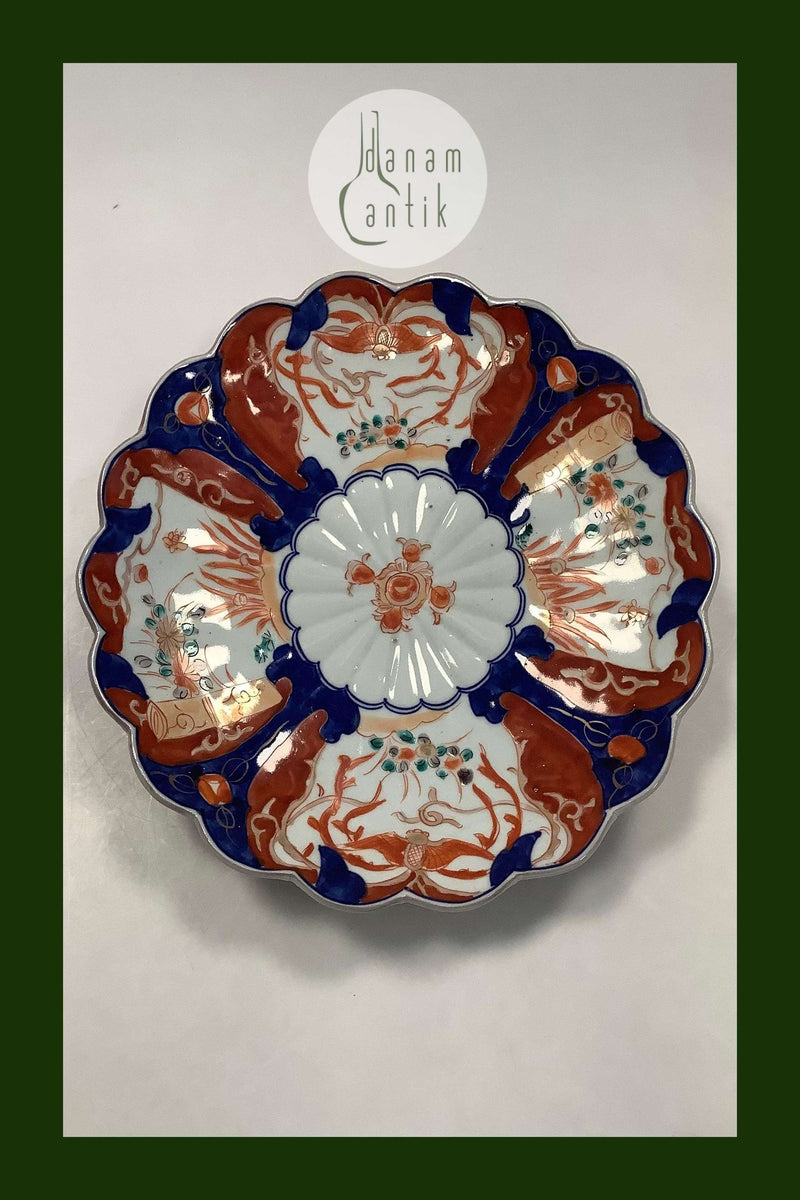 Orientalsk Porcelænsfad