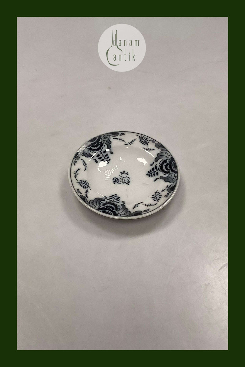 Royal Copenhagen Sort Musselmalet Riflet Caviar Skål No. 9438