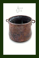 Stor dyb gryde i kobber Danmark 18. århundrede STEMPLET