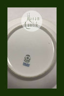 Royal Copenhagen Privately Painted Flora Danica Deep Plate, unfinished