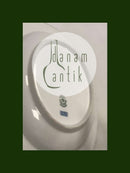 Royal Copenhagen Privat malet Flora Danica Dybtallerken der ikke er lavet færdig