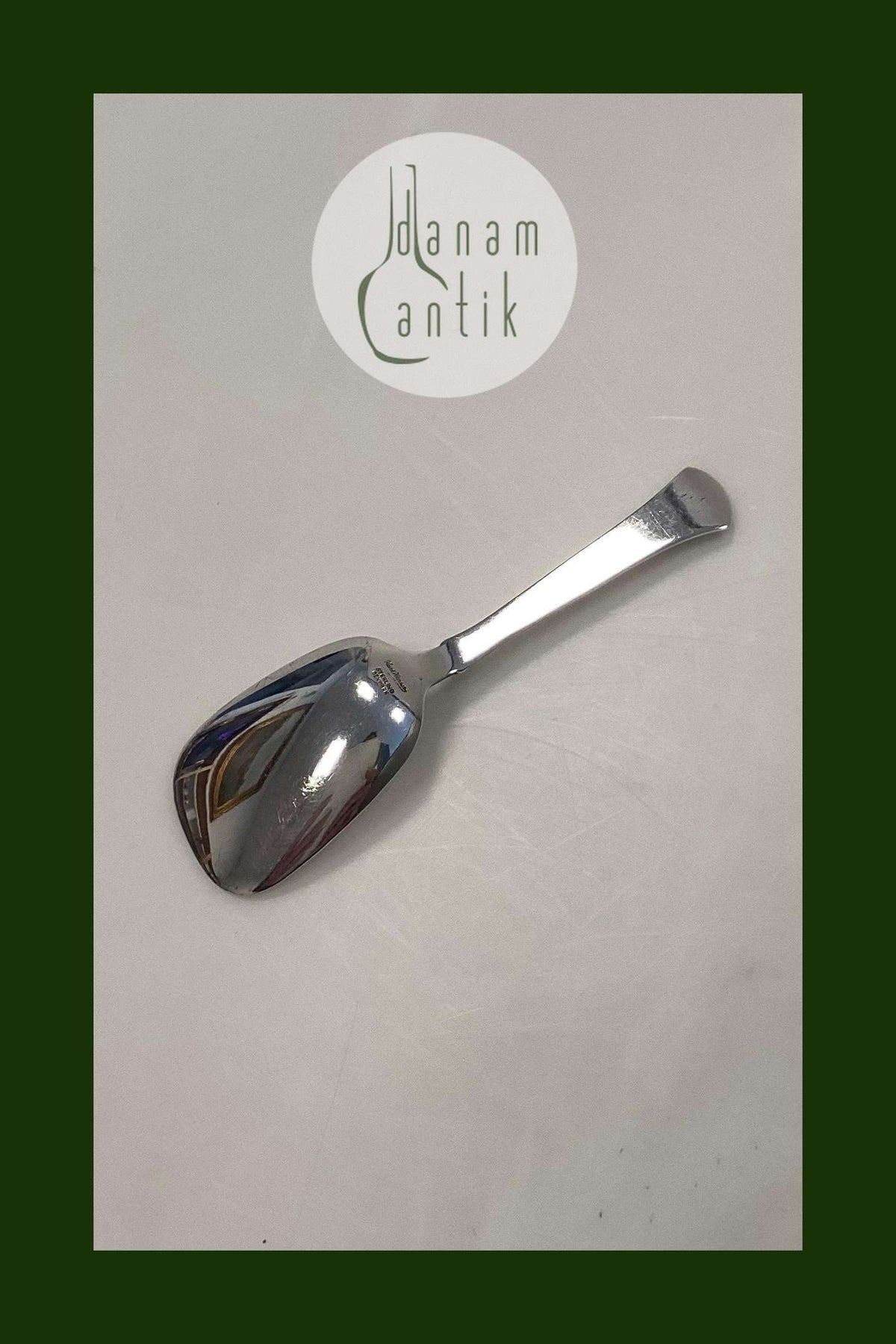 ハンセン No.5 スターリングシルバー スプーン（砂糖用