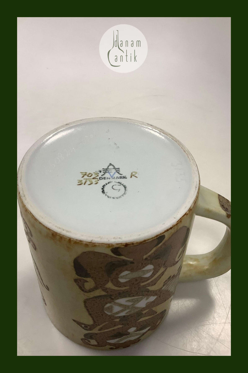 Royal Copenhagen Aluminia Krus Prinsesse Anne-Marie af Danmark