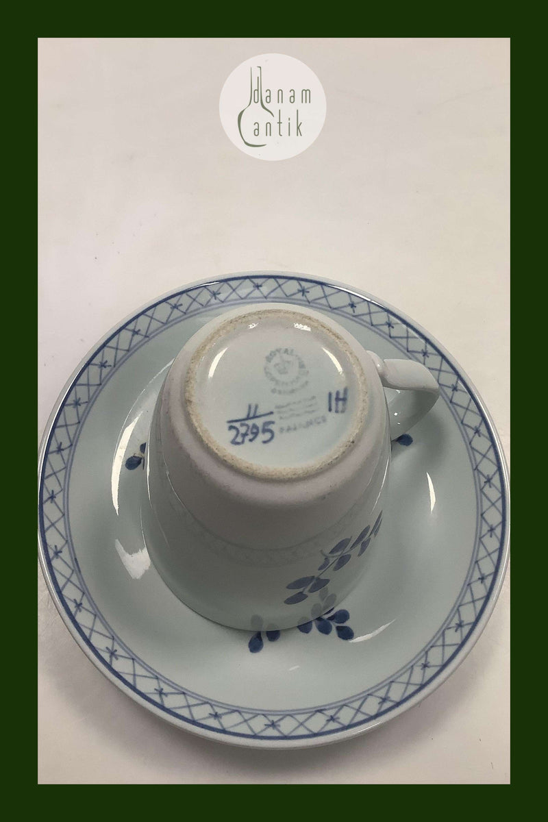 Royal Copenhagen Tranquebar Ny Form Kaffekop No. 2795