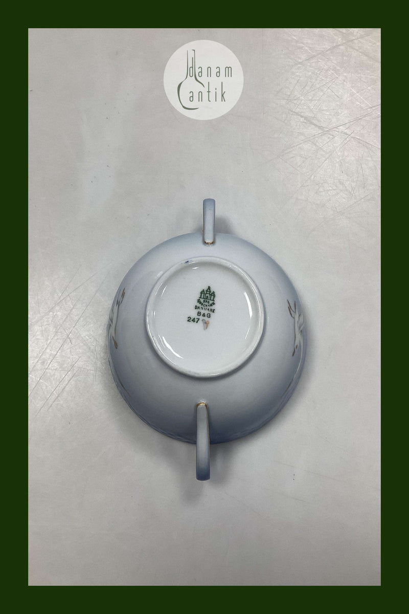 Bing og Grøndahl Måge med Guld Bouillon Kop No 247