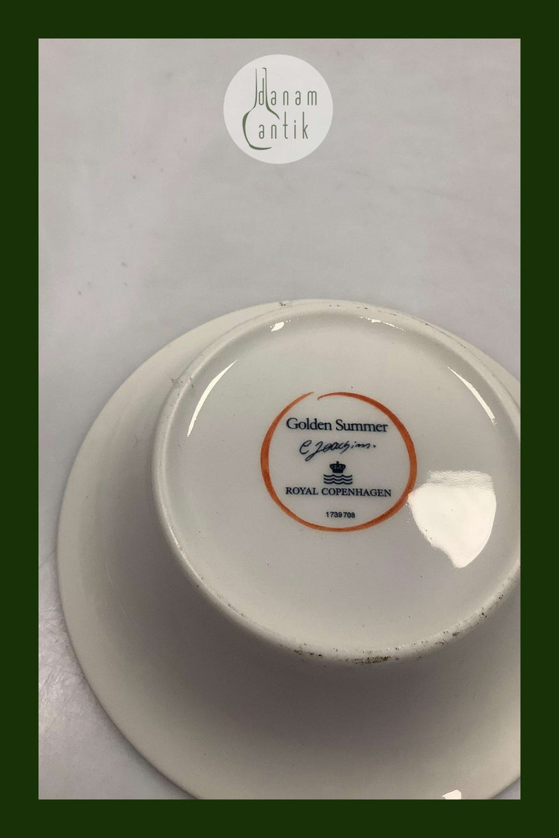 Royal Copenhagen Golden Summer / Gylden Sommer Small Bowl No 708