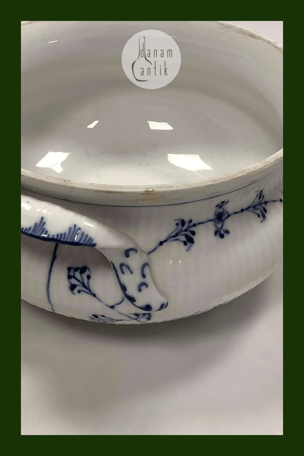 ロイヤルコペンハーゲン ブルーフルーテッドテリーヌ No.222