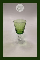 Holmegaard Christian VIII 白葡萄酒杯与绿色茶杯