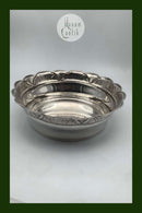 Dansk Sølvskål af Anders J. Johnsen Art nouveau 1910
