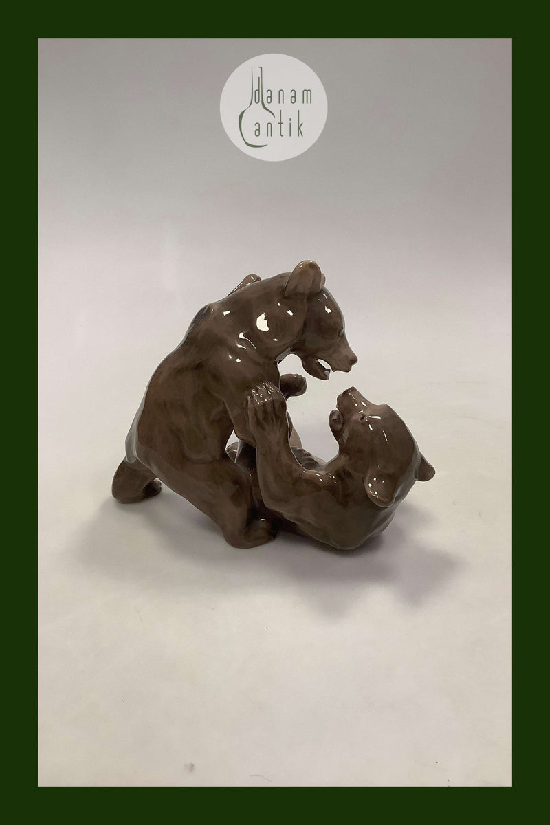 Bing og Grøndahl Figur legende Bjørne No. 1825