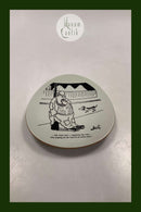 Storm P. Platte fra Knabstrup med Vittighed og tegning