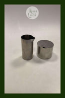 Stelton Cylinda-Line Flødekande og Sukkerskål sæt i rustfrit stål