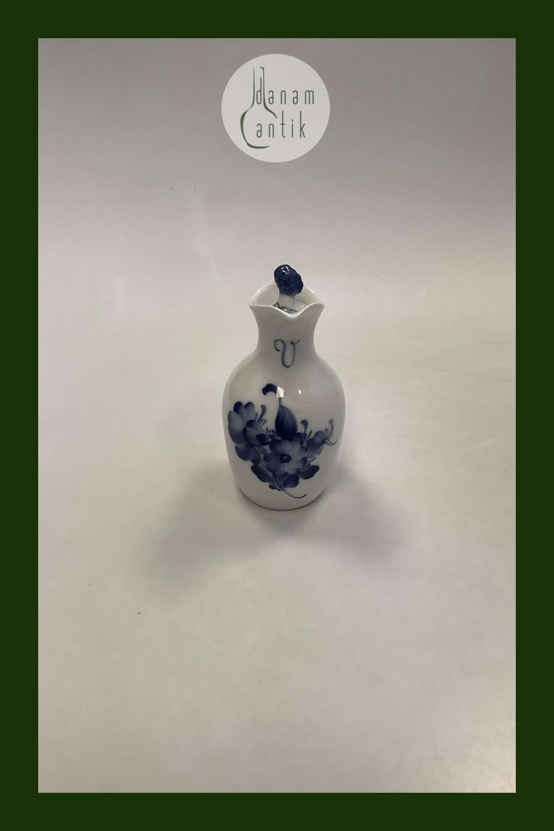 Royal Copenhagen Blå Blomst Flettet Eddike flakon No. 8196