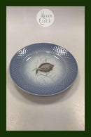 Bing and Grondahl Blue Tone Fish Plate Motif 3 Plaice No. 716