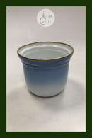 Bing & Grondahl Seemöwe mit goldenem Blumentopfhalter u/ Möwen Nr. 668