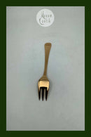 Georg Jensen Annual cake fork 1985 in Gold-plated Sterling Silver with enamel