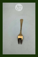 Georg Jensen Annual cake fork 1984 in Gold-plated Sterling Silver with enamel