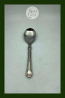 Cohr Herregaard Sølv / stål Serveringsske  Måler 19,5cm / 7.68 inch