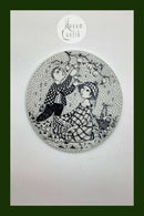 Bjørn Wiinblad: Oktober platte fra Nymølle -  PARADIS