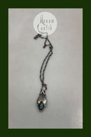 Georg Jensen Sterling Silver 2008 Year ペンダント（ムーンストーン）（ネックレス付き