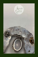 Art Nouveau Broche af Sølv fra Gran og Laglye