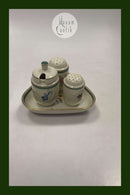 Royal Copenhagen Stauder Condiment Sæt No. 9761/9760/9798/9759