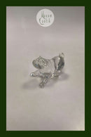 Baccarat French Glass Bulldog Figure