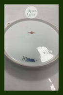 Royal Copenhagen Saksisk Blomst Gennembrudt tallerken No 1577