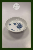 Royal Copenhagen Blå Blomst Svejfet Kageskål på fod No 1532