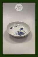 Royal Copenhagen Blå Blomst Svejfet Rund Skål No. 1528