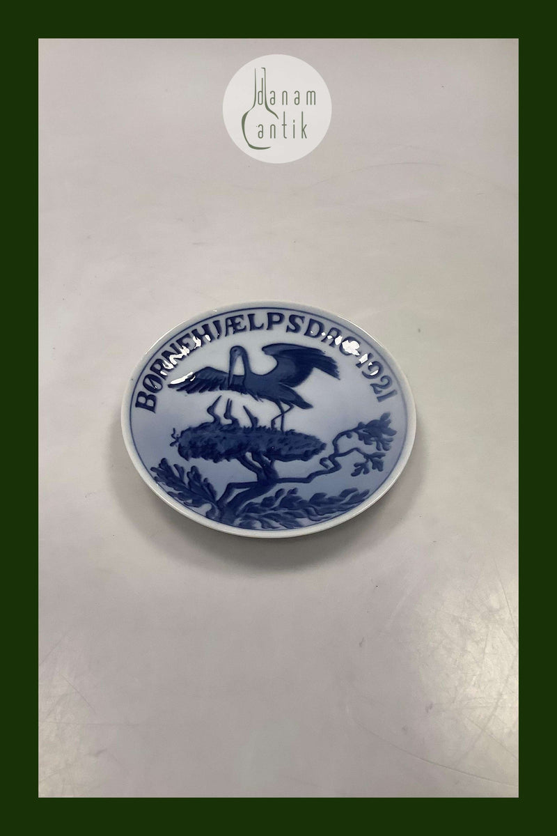Royal Copenhagen Børnehjælpsdags Platte fra 1921