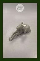 Lyngby Porcelain figure of Deer kid in white