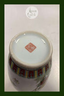 Kinesisk Orientalsk Vase i rød farve