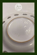 Michael Andersen og Søn Stort Glaseret Keramik Fad af Kvinde og Svane No 5156