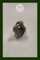 Tidlig Royal Copenhagen Figur af Egern med nød No. 2845/982