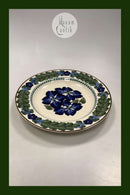 Aluminia Stor Vægplatte med Blomster Motif No 200 / 702 Rep