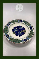 Aluminia Stor Vægplatte med Blomster Motif No 200 / 702 No 2