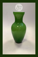 Holmegaard / Royal Copenhagen Stor Grøn Glas Vase
