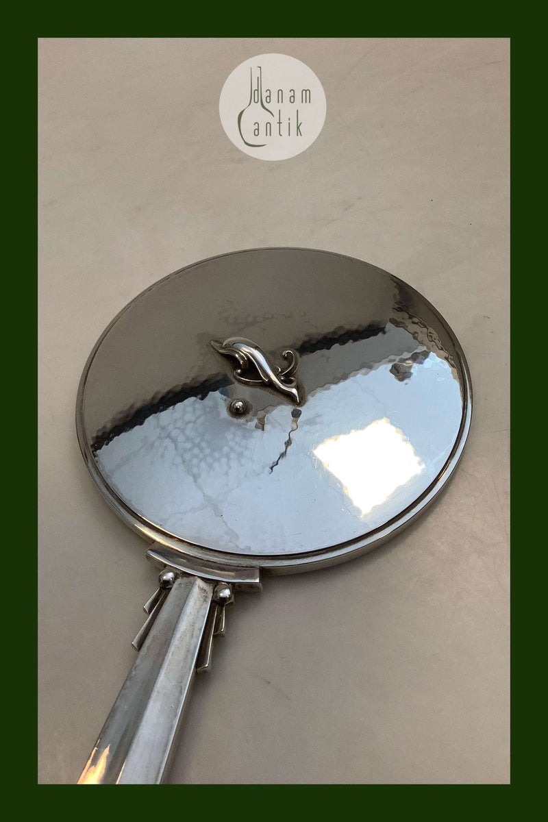 Georg Jensen Sterling Sølv Spejl og Børste No 150F Harald Nielsen