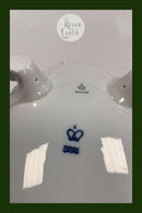 Royal Copenhagen Juliane Marie, hvid Oval Lågskål